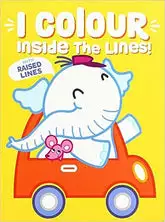 I Colour inside the lines : Elephant